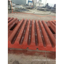 Hot Sale Jaw Plate with Good Quality for Jaw Crusher